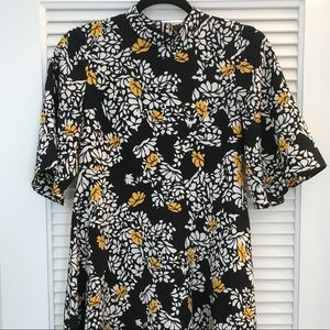 Zara floral dress